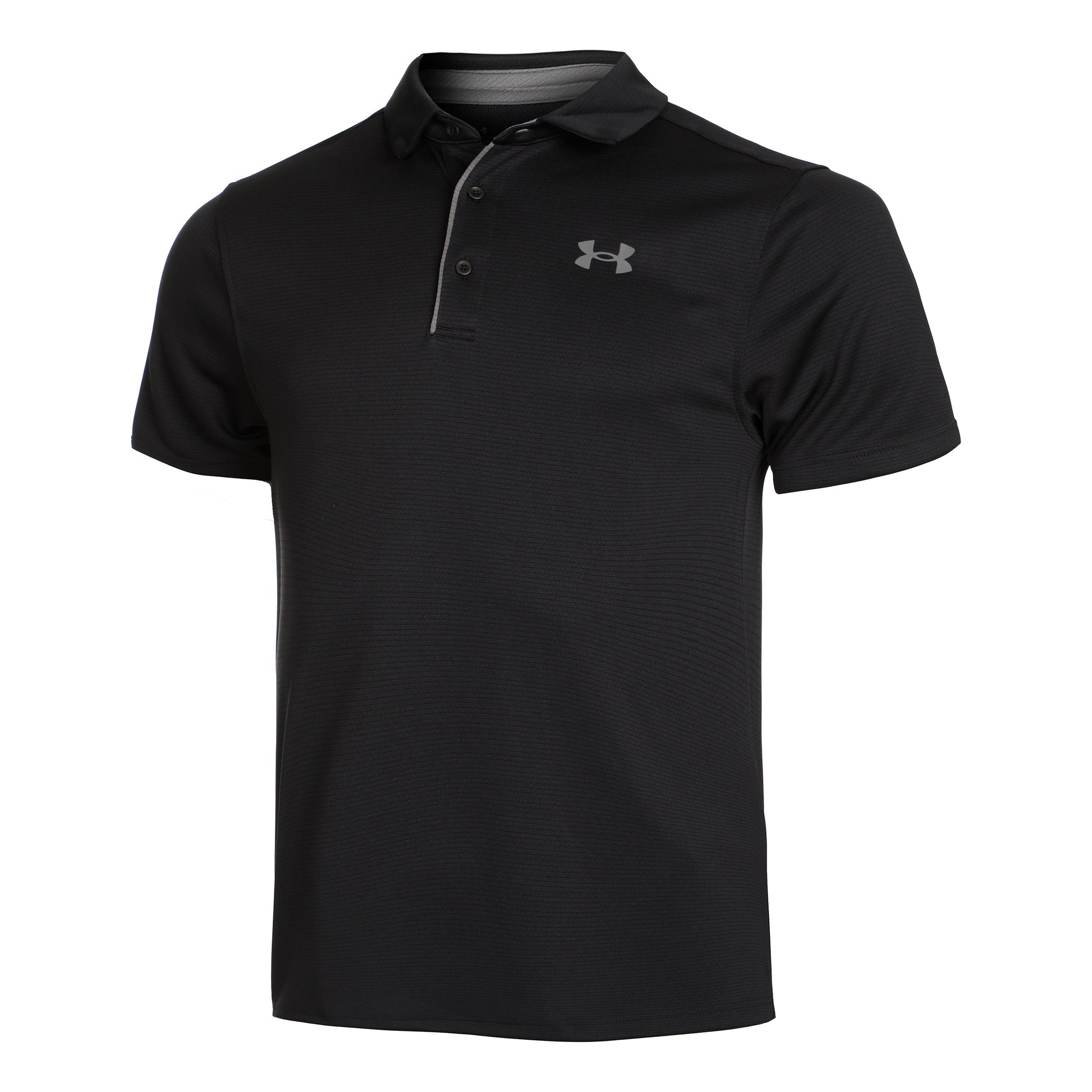 Under Armour Tech Polo Herren-Schwarz,Grau