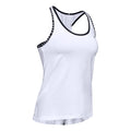 Knockout Tank-Top Damen-Weiß,Schwarz