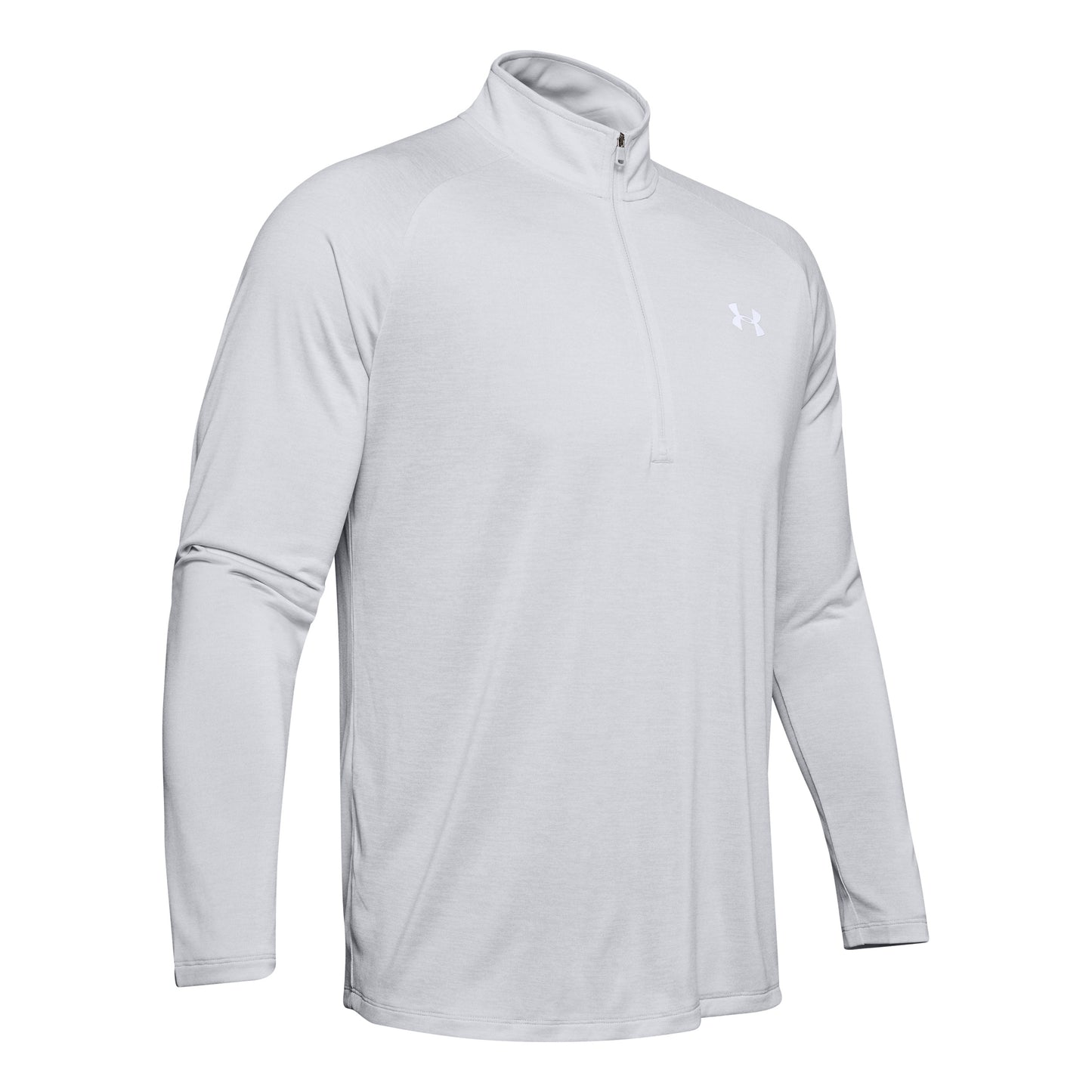 Under Armour Tech 2.0 Half-Zip Long Sleeve Men-Lightgrey,Grey