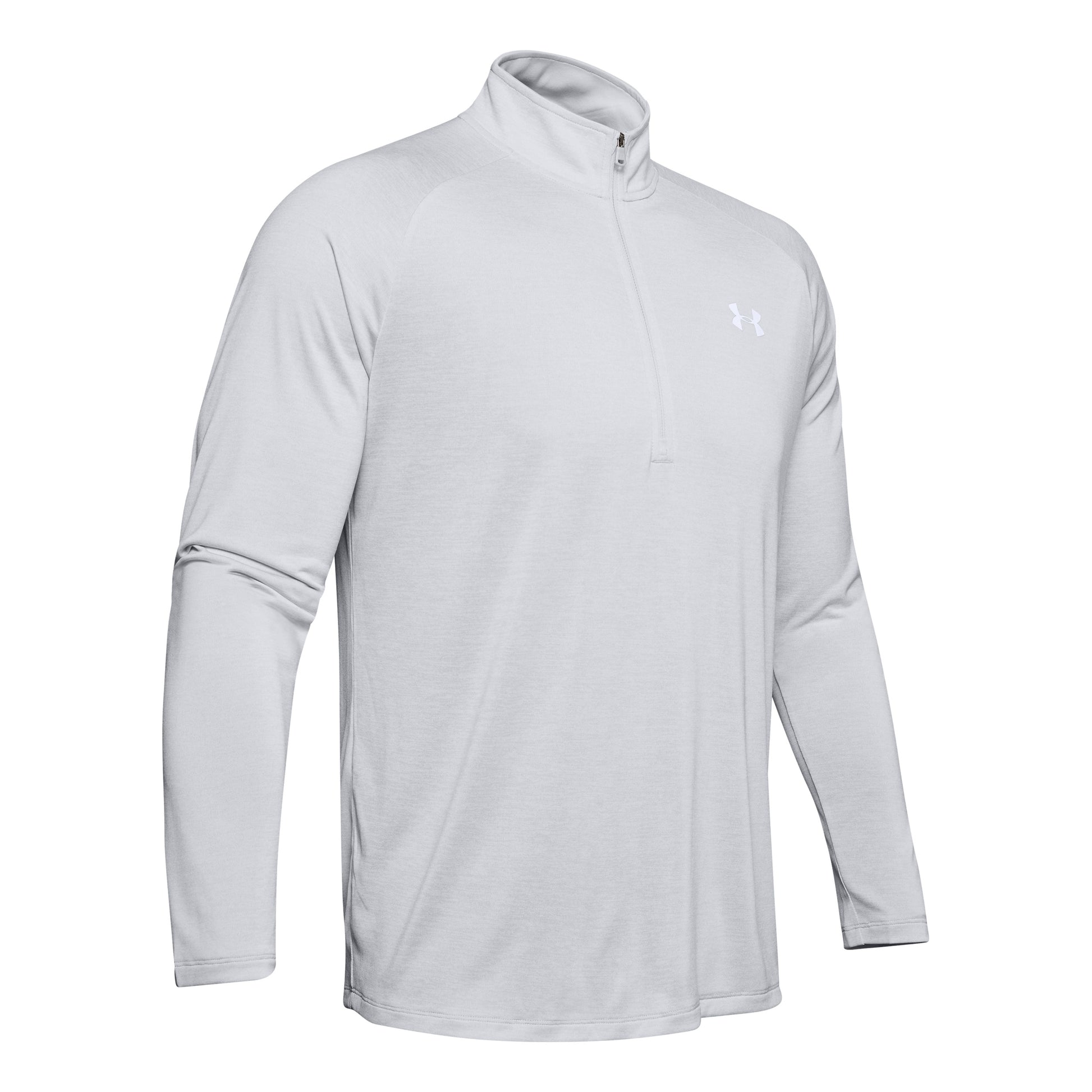 Under Armour Tech 2.0 Half-Zip Long Sleeve Men-Lightgrey,Grey