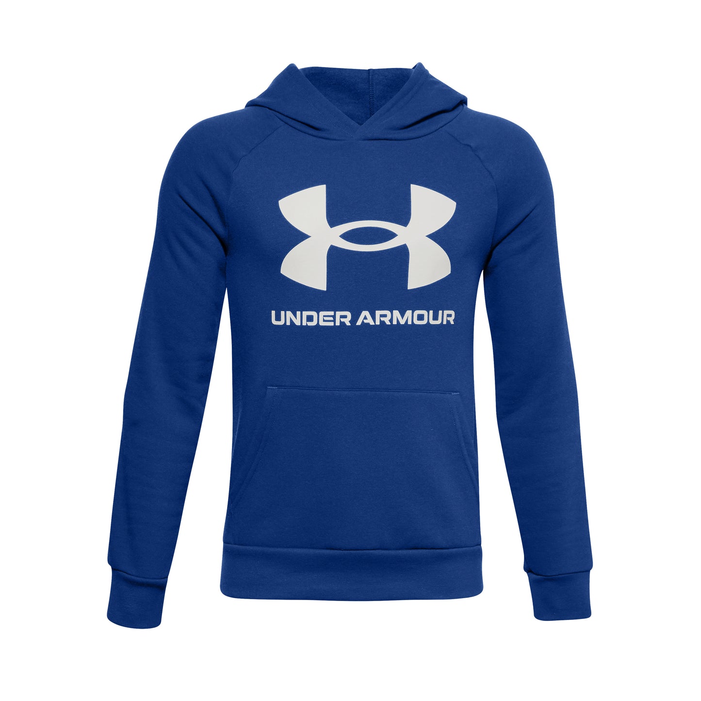 Under Armour Fleece Hoody Boys - blue, white