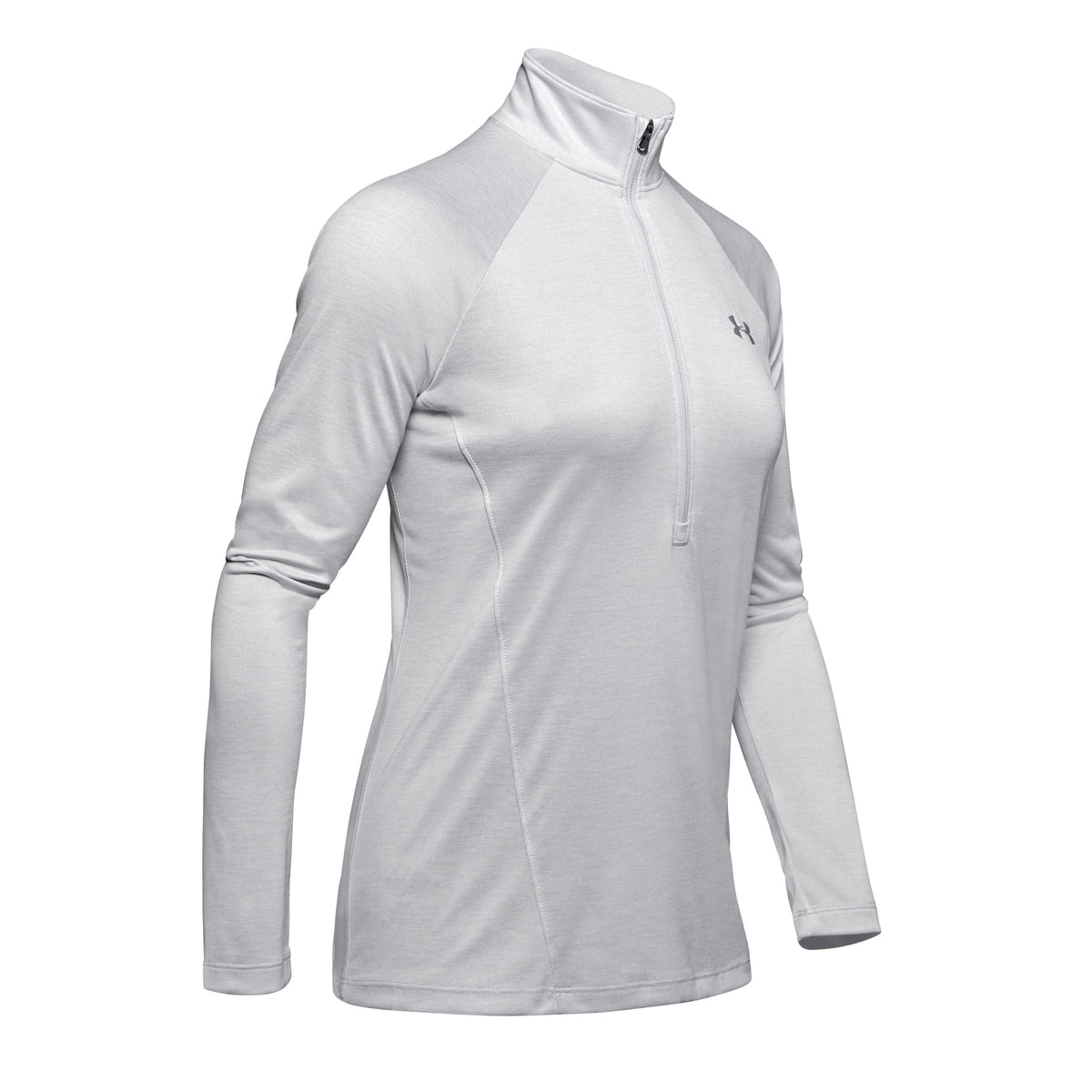 Under Armour Tech Half-Zip Twist Long sleeve Women - lightgrey, silver