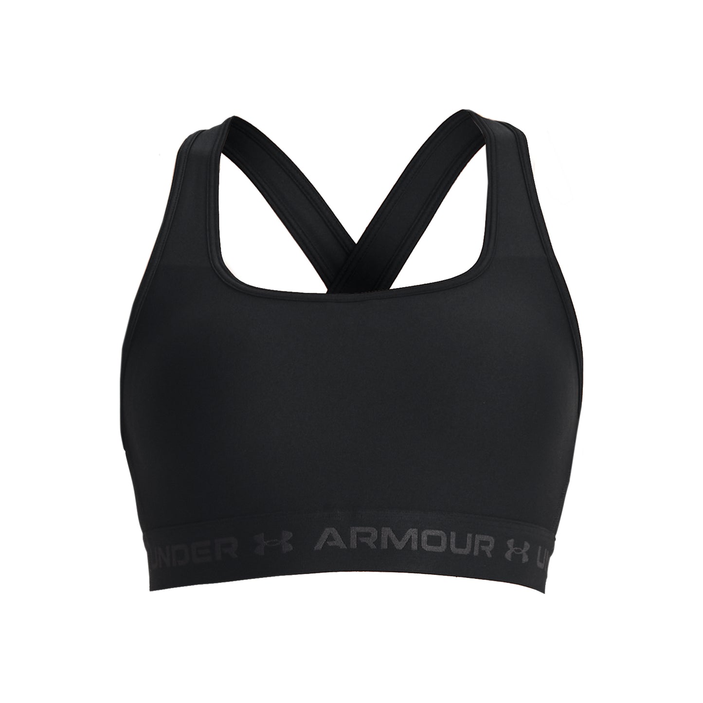 Under Armour Crossback Mid Sports Bras Women-Black,Grey