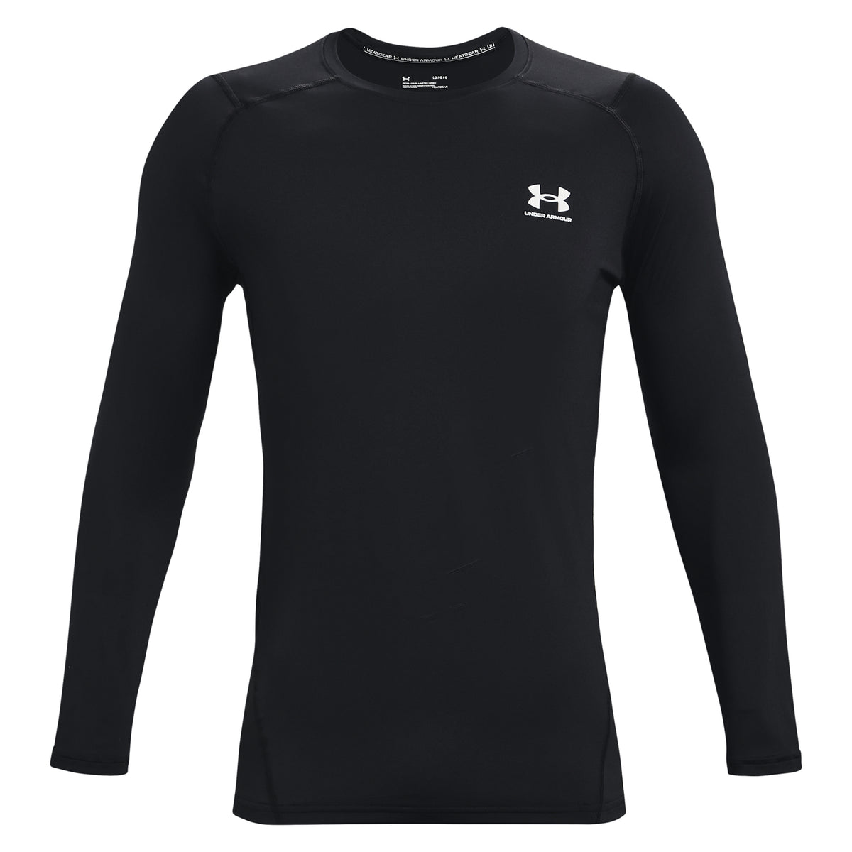 Under Armour Heatgear Fitted Longsleeve Herren - schwarz,