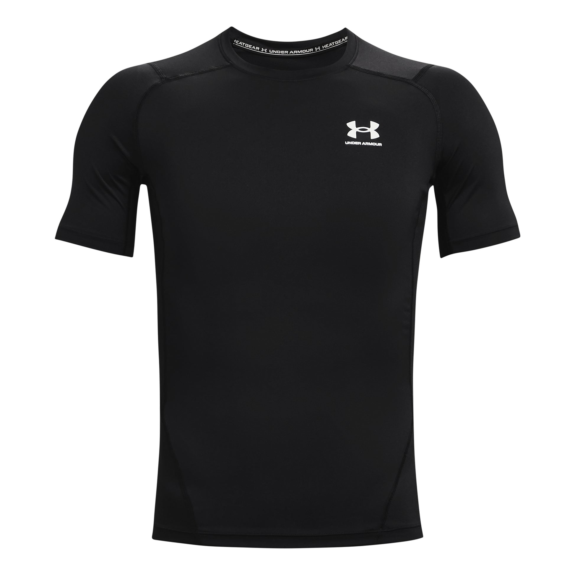 Under Armour Heatgear Armour Comp T-Shirt Herren-Schwarz,Weiß