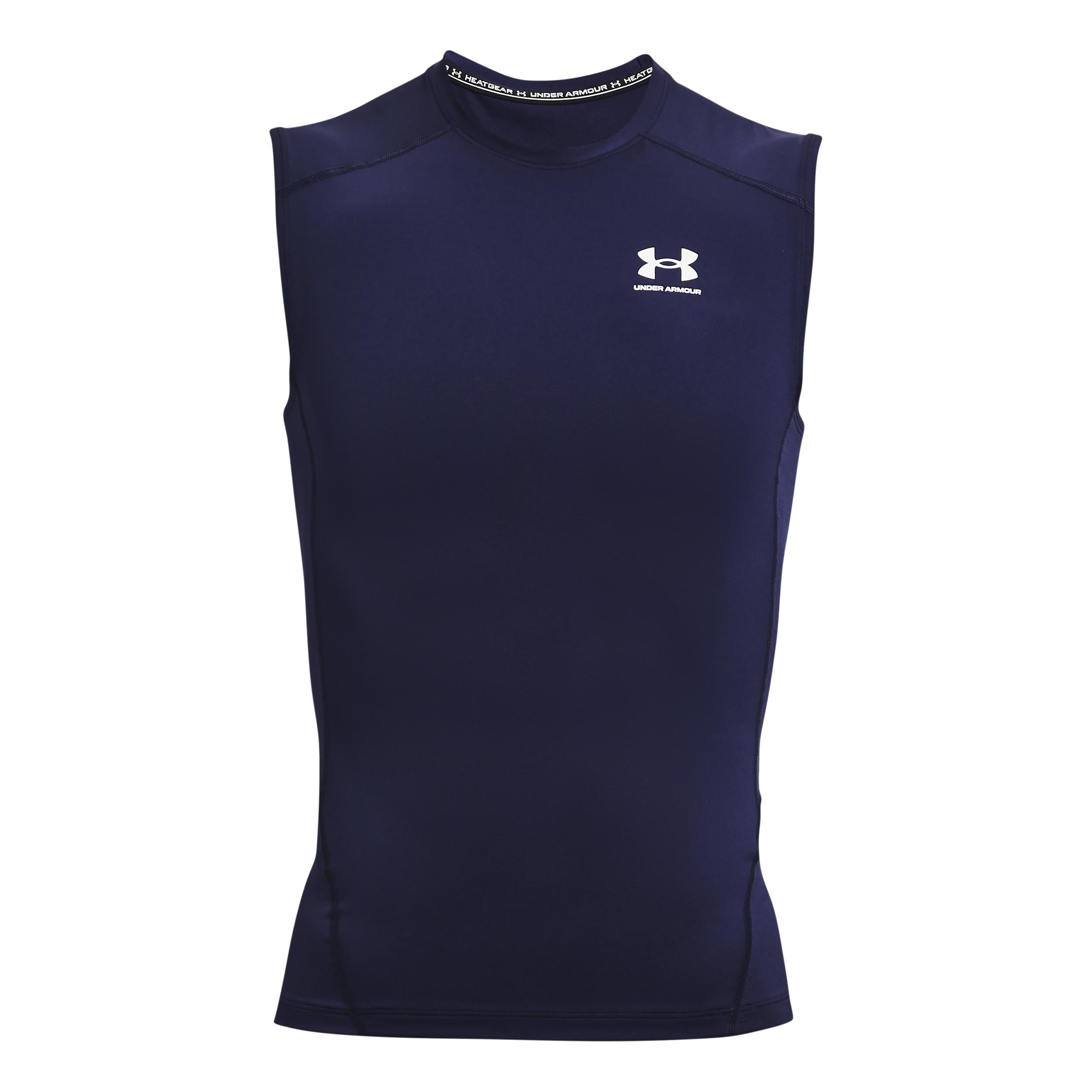 Under Armour Heatgear Comp Tank Top Men-Dark Blue,White