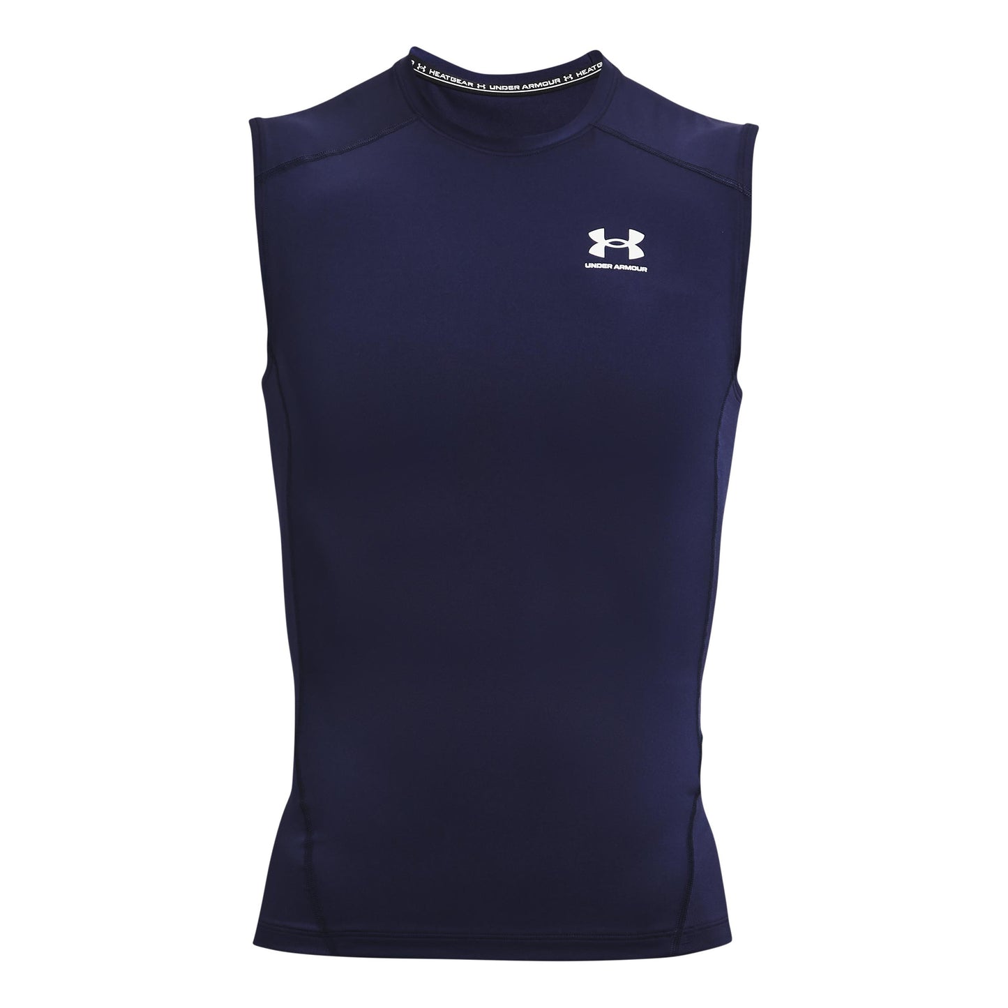 Under Armour Heatgear Comp Tank Top Men-Dark Blue,White