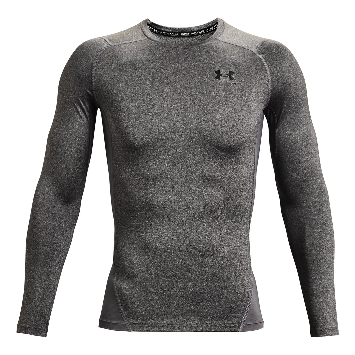 Under Armour Heatgear Comp Longsleeve Herren-Anthrazit,Schwarz