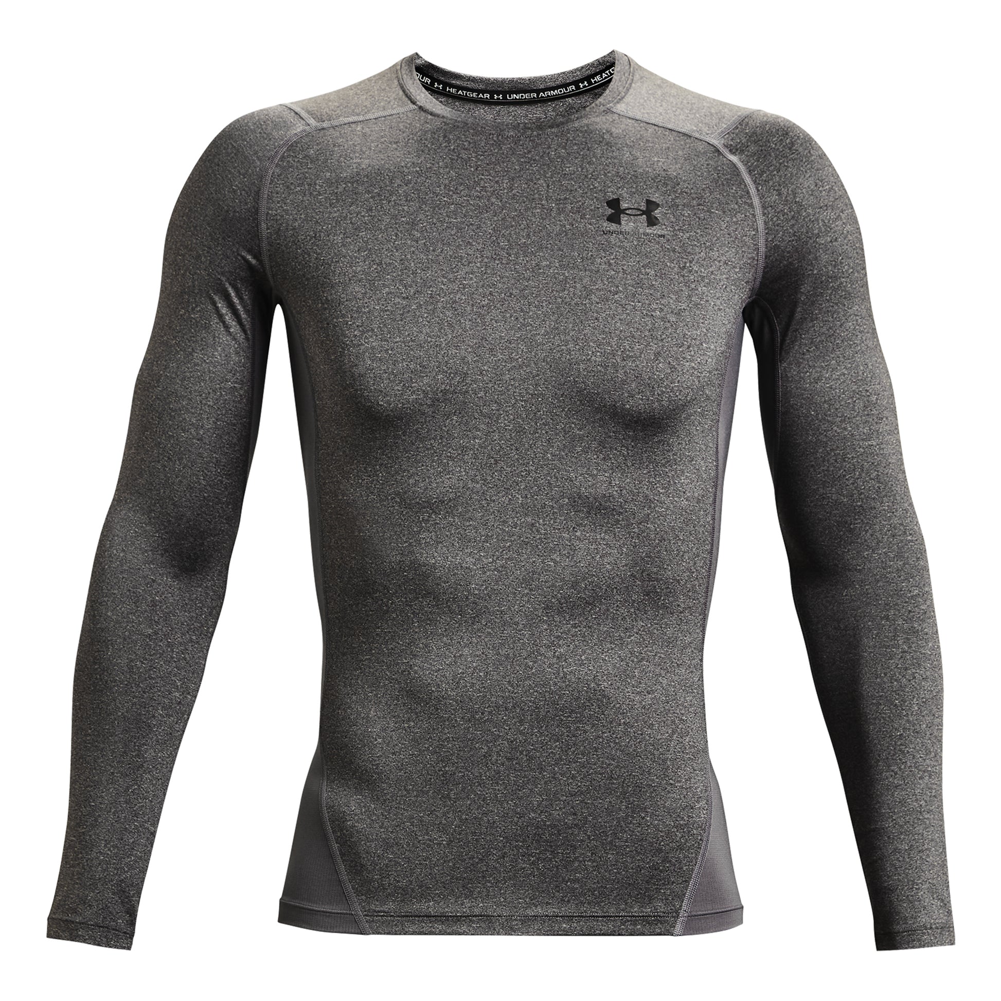 Under Armour Heatgear Comp Longsleeve Herren-Anthrazit,Schwarz