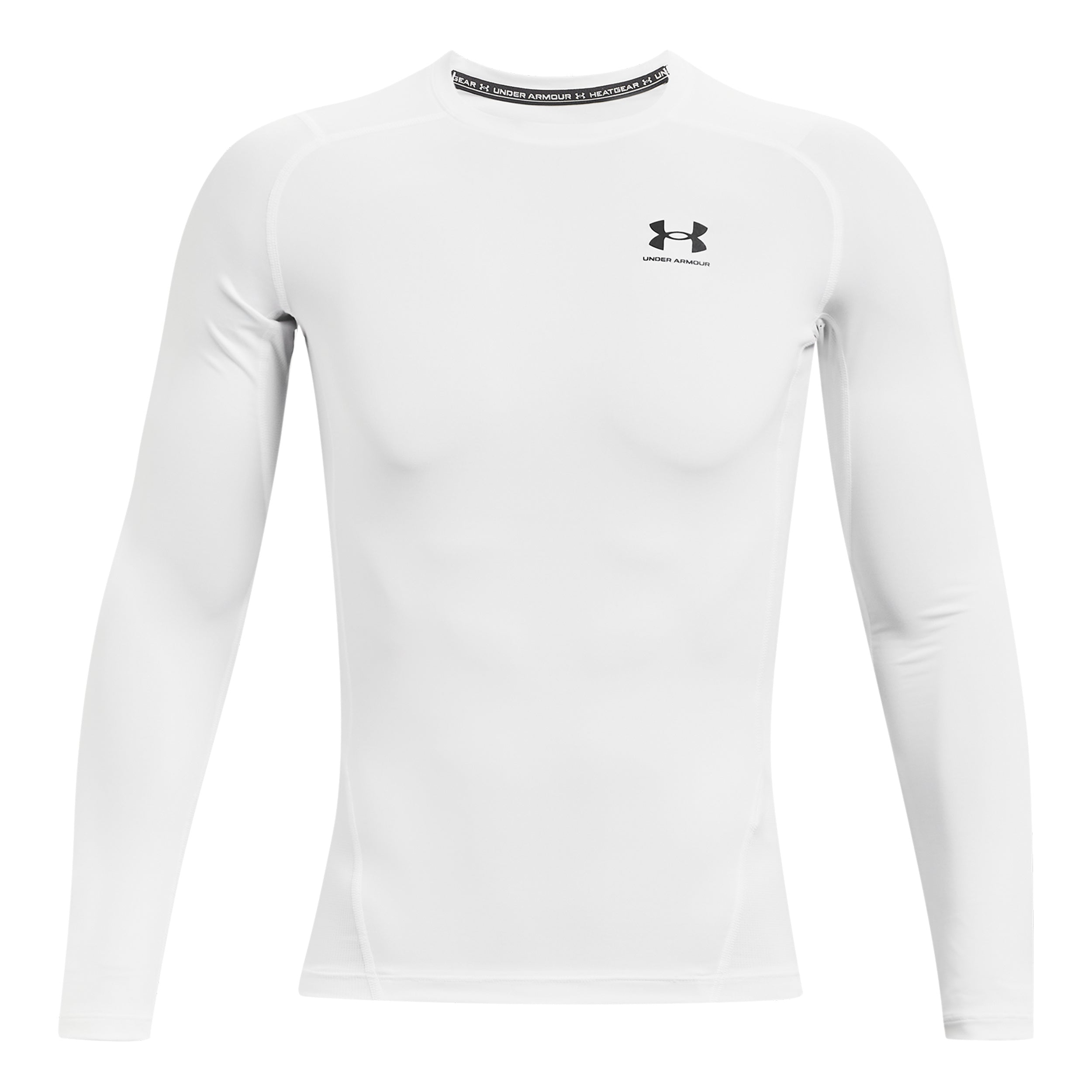 Under Armour Heatgear Comp Longsleeve Herren-Weiß,Schwarz