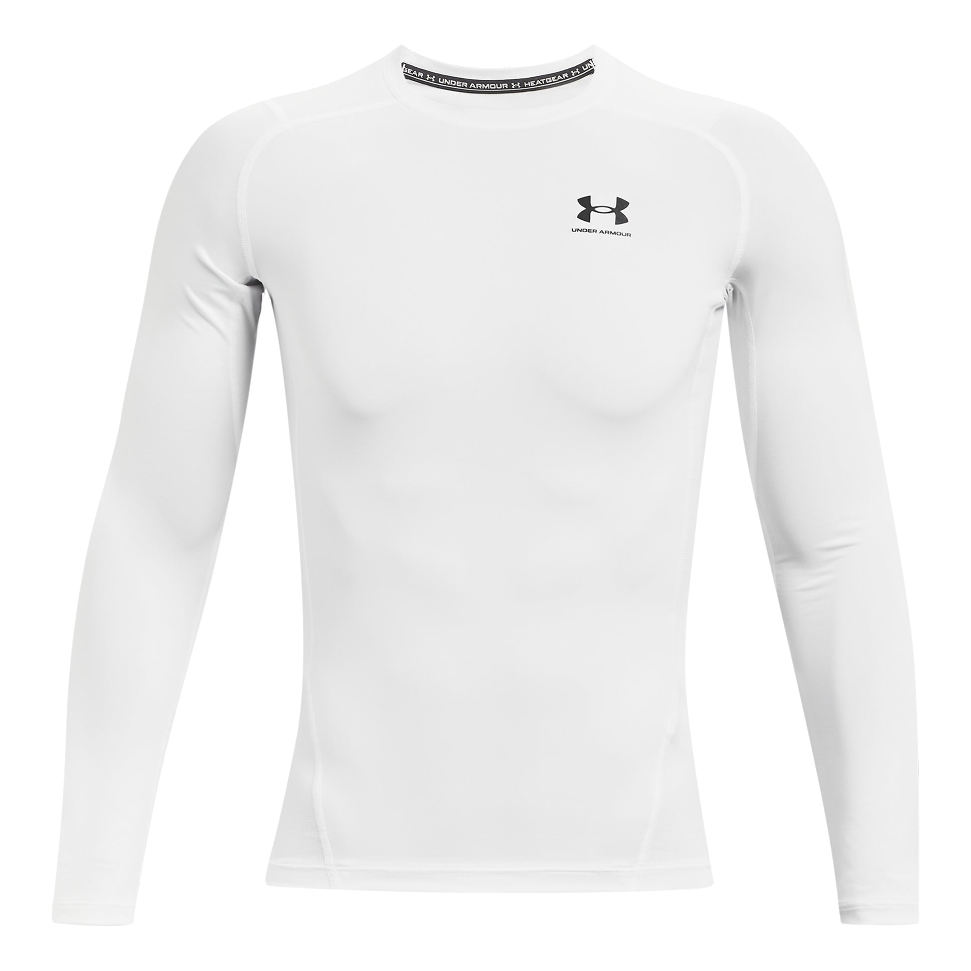 Under Armour Heatgear Comp Longsleeve Herren-Weiß,Schwarz
