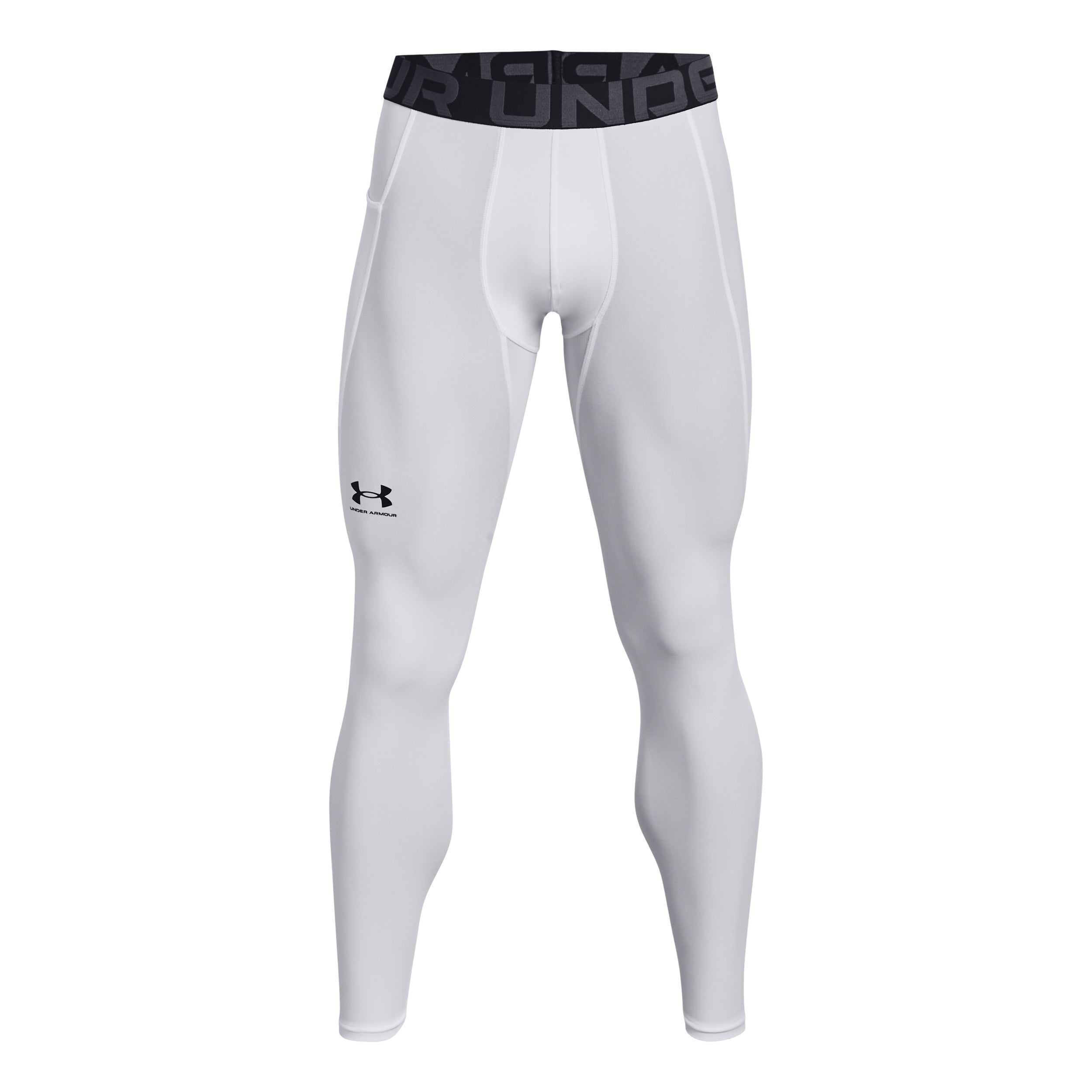 Under Armour Heatgear Tight Herren-Weiß,Schwarz