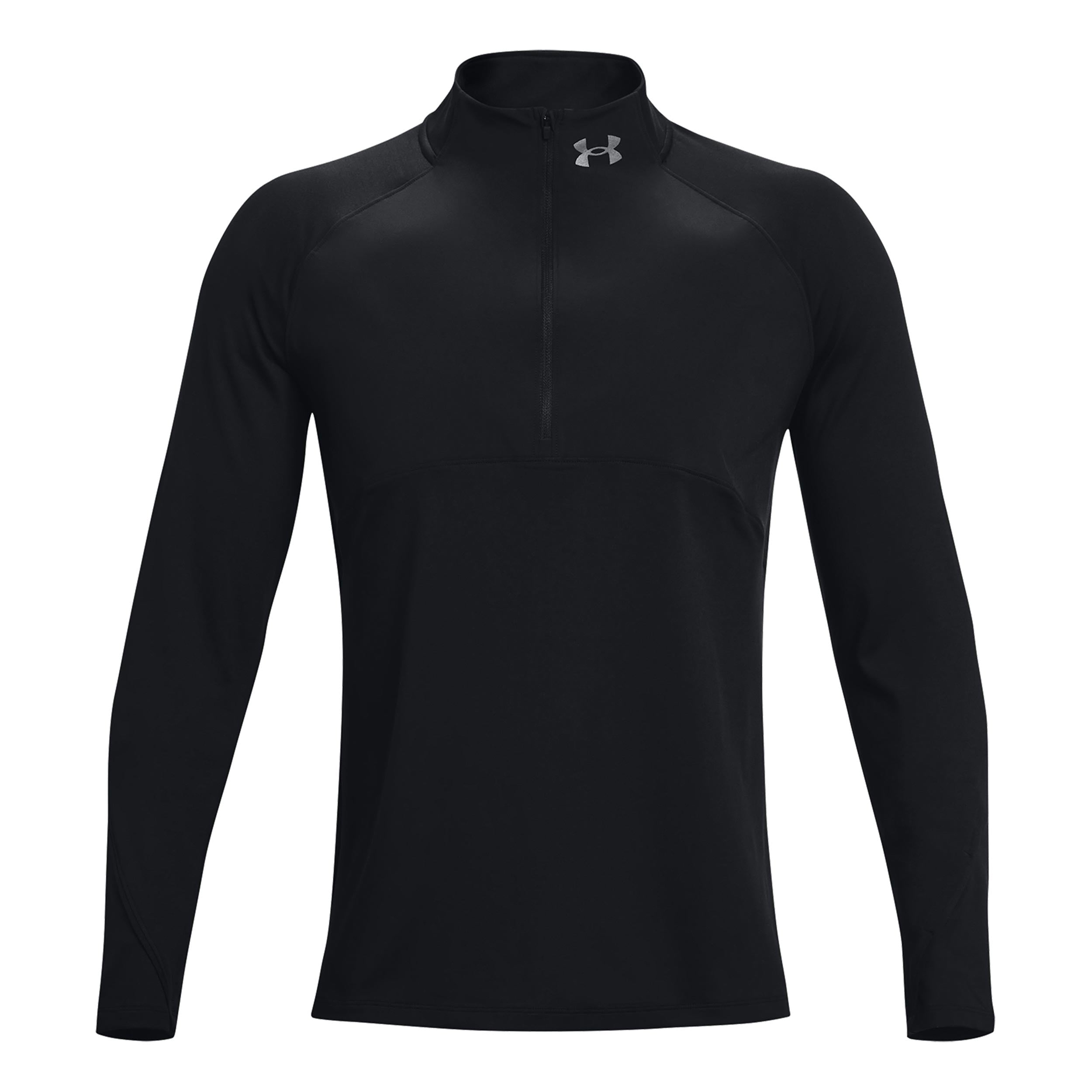Under Armour Qualifier 2.0 1/2 Zip Long Sleeve Men-Black