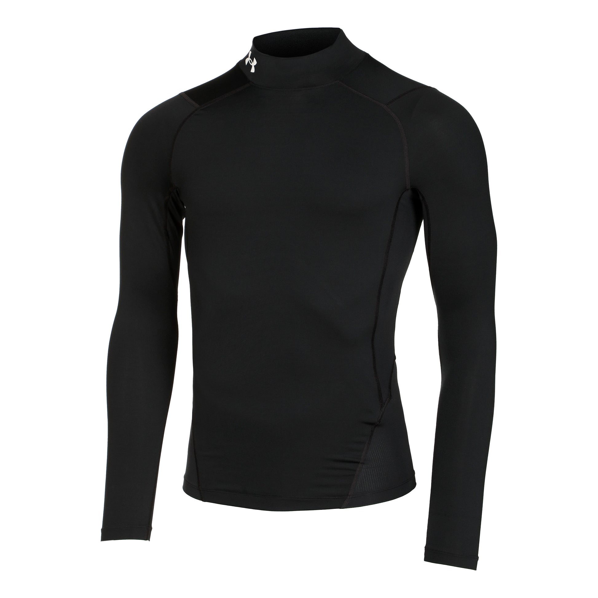 Under Armour Heatgear Comp Mock Long Sleeve Men-Black