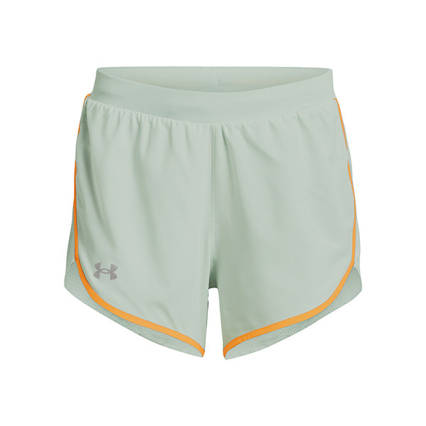 Under Armour Fly-By Elite 3in Shorts Women-Green,Orange