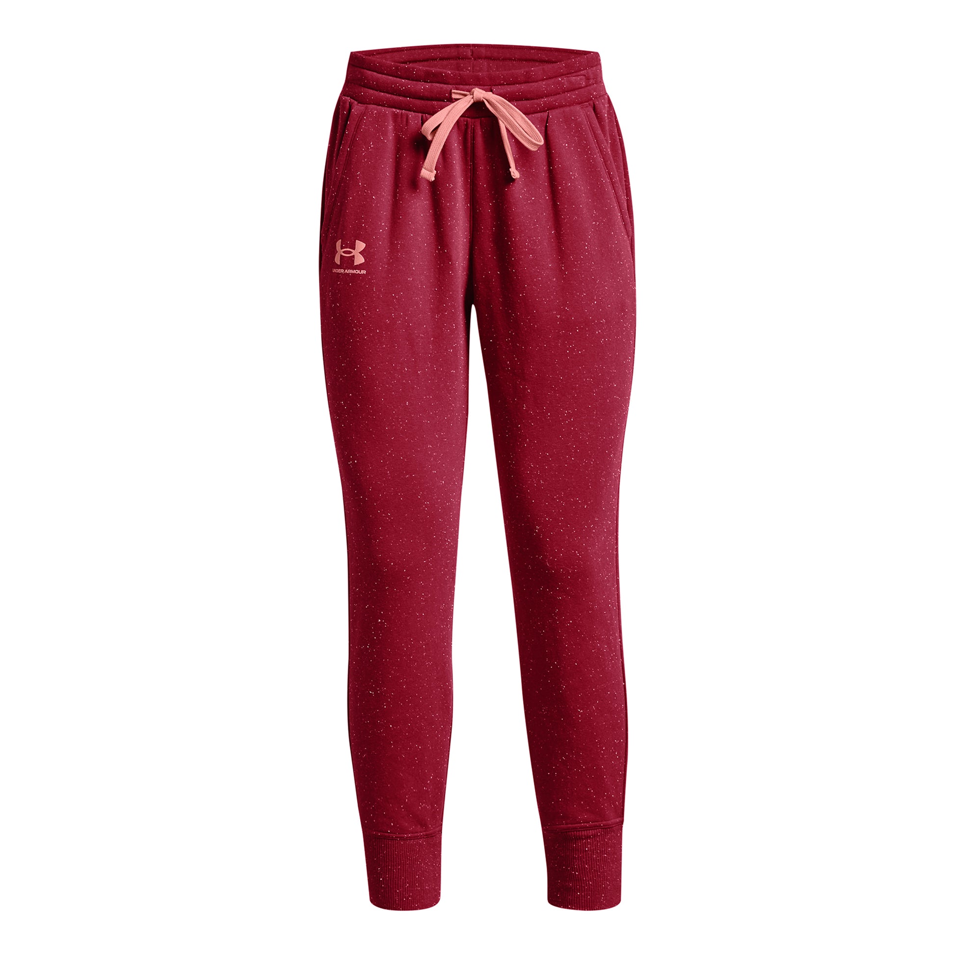 Under Armour Fleece Training pants Women - dark red,