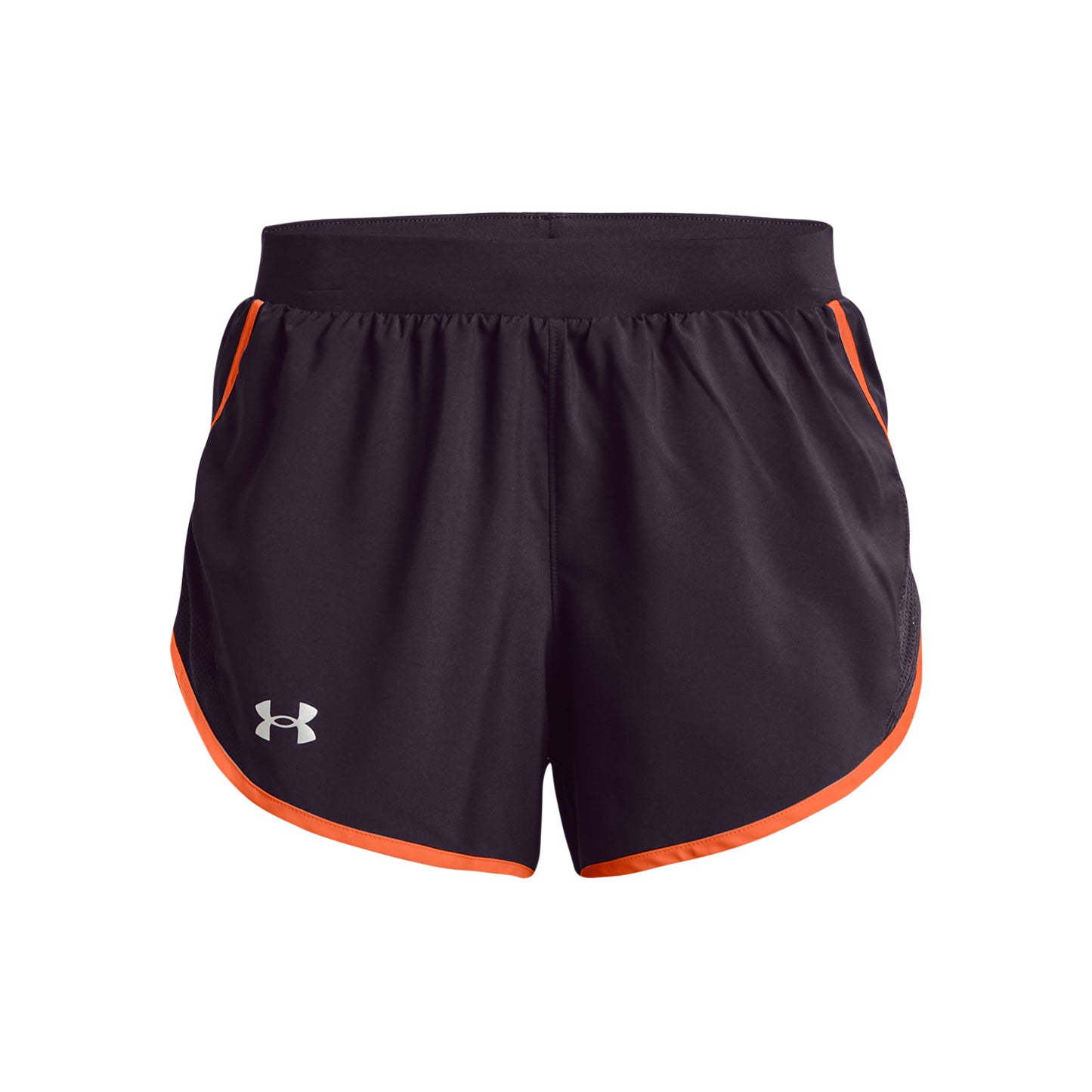 Under Armour Fly By 2.0 Shorts Damen - lila, orange