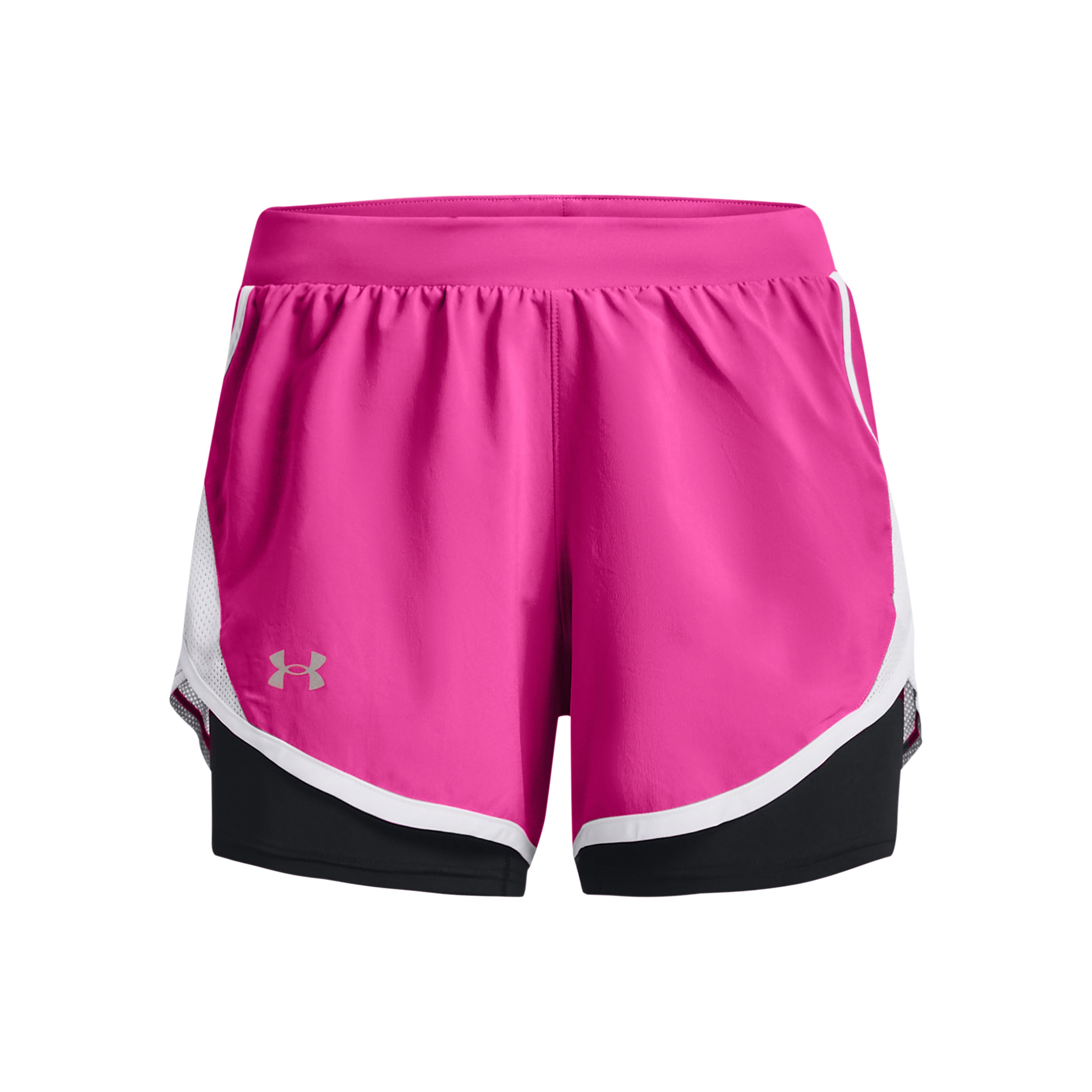 Under Armour Fly By 2.0 2in1 Shorts Women-Pink,White