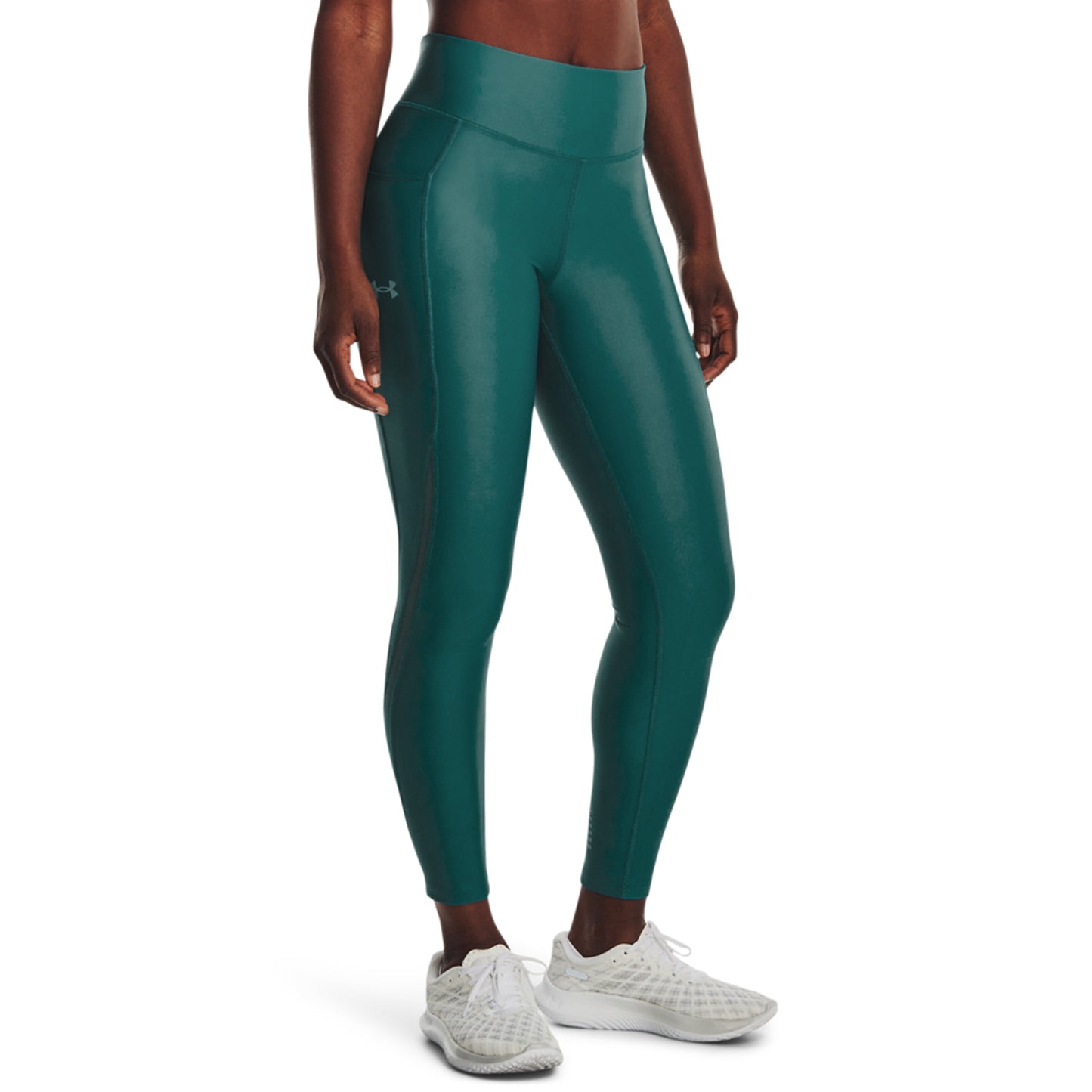 Under Armour Fly Fast Elite IsoChill Ankle Running tights Women - green, blue