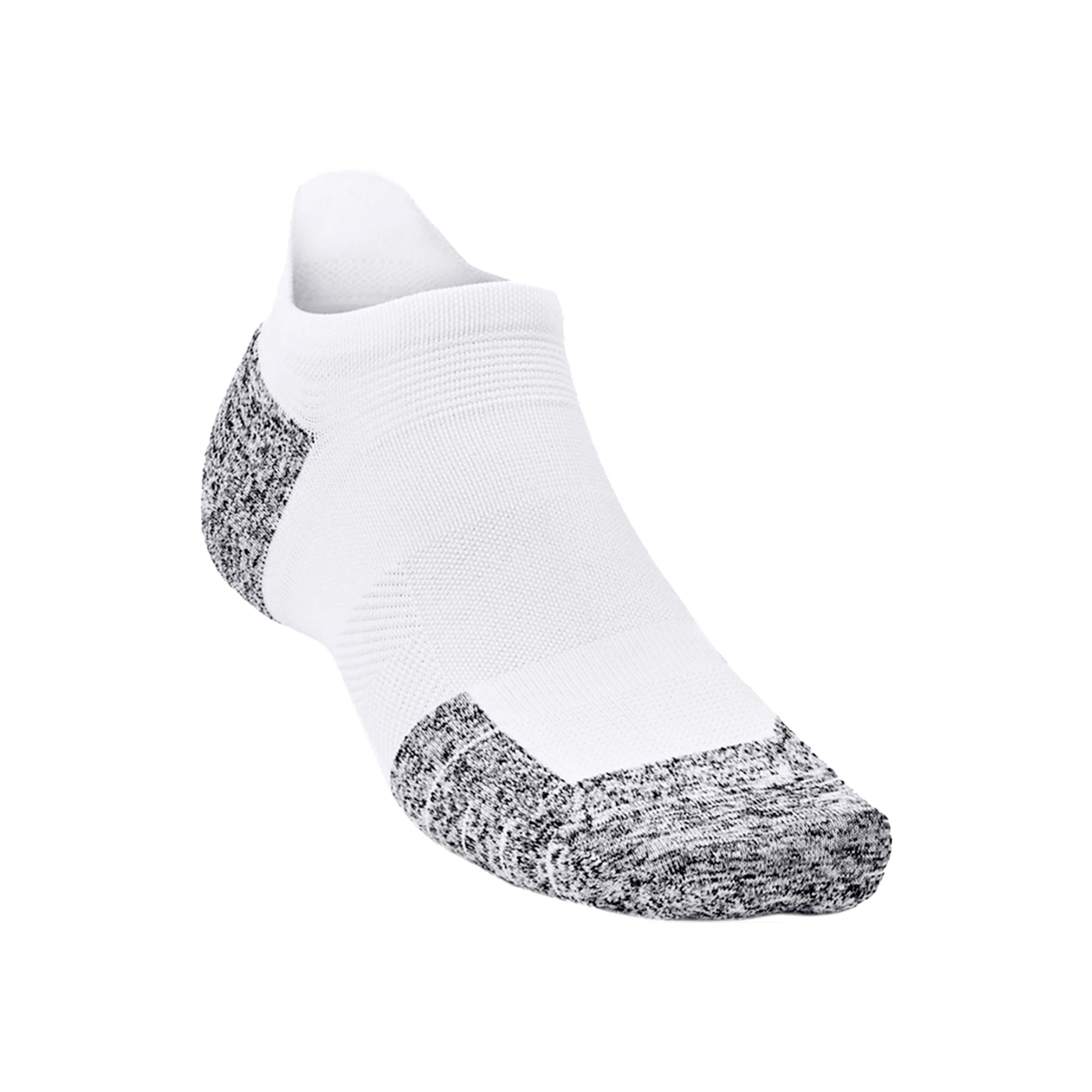 Under Armour AD NS Tab Running Socks-White