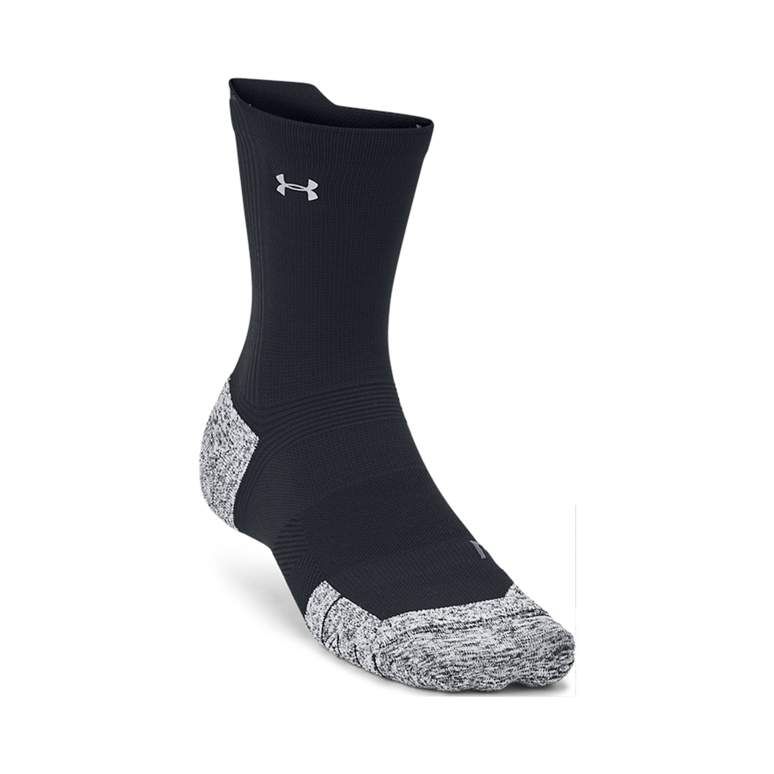 Under Armour AD Run Cushion Running Socks-Dark Blue,Grey