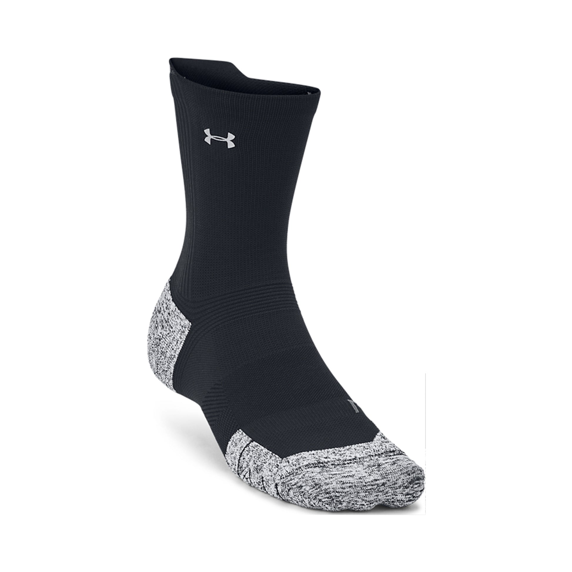 Under Armour AD Run Cushion Running Socks-Dark Blue,Grey