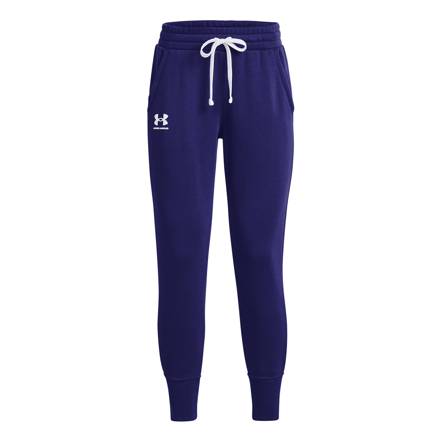 Under Armour Fleece Training pants Women - dark blue, white
