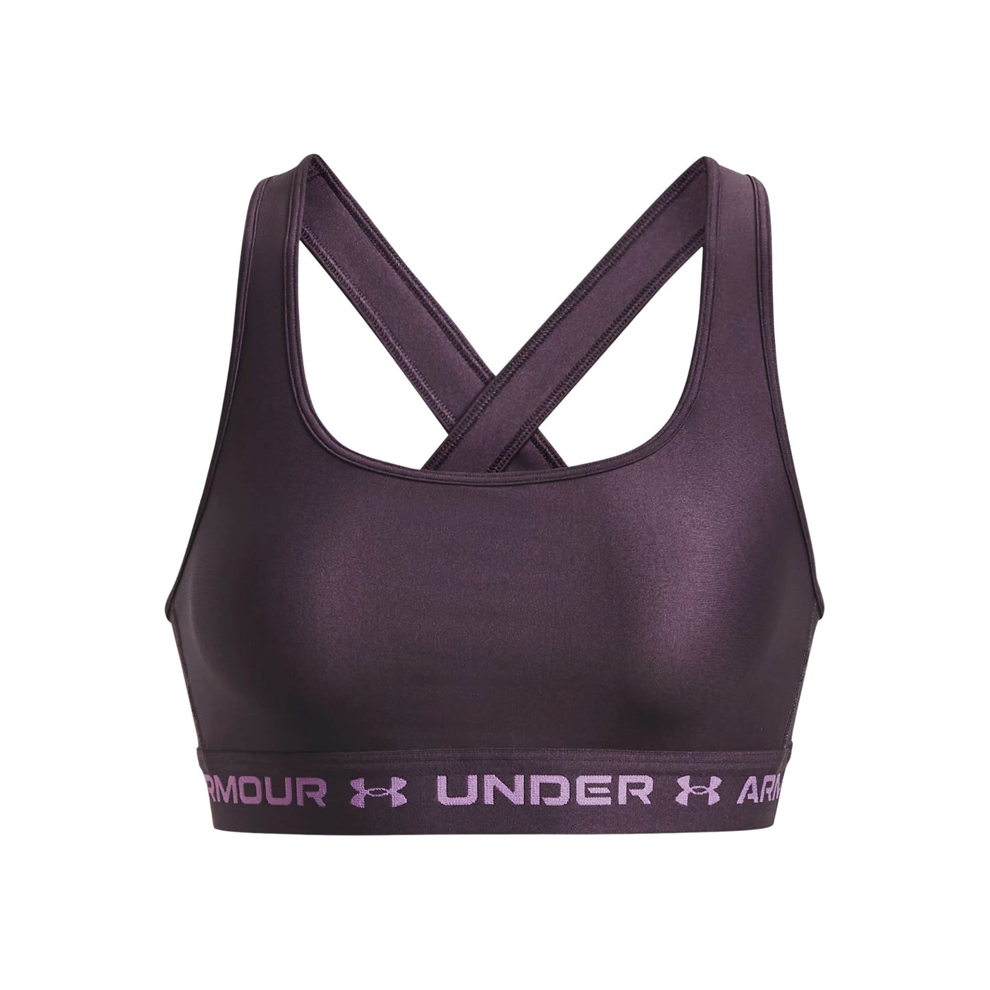 Under Armour Crossback Mid Sports bras Women - violet, apricot