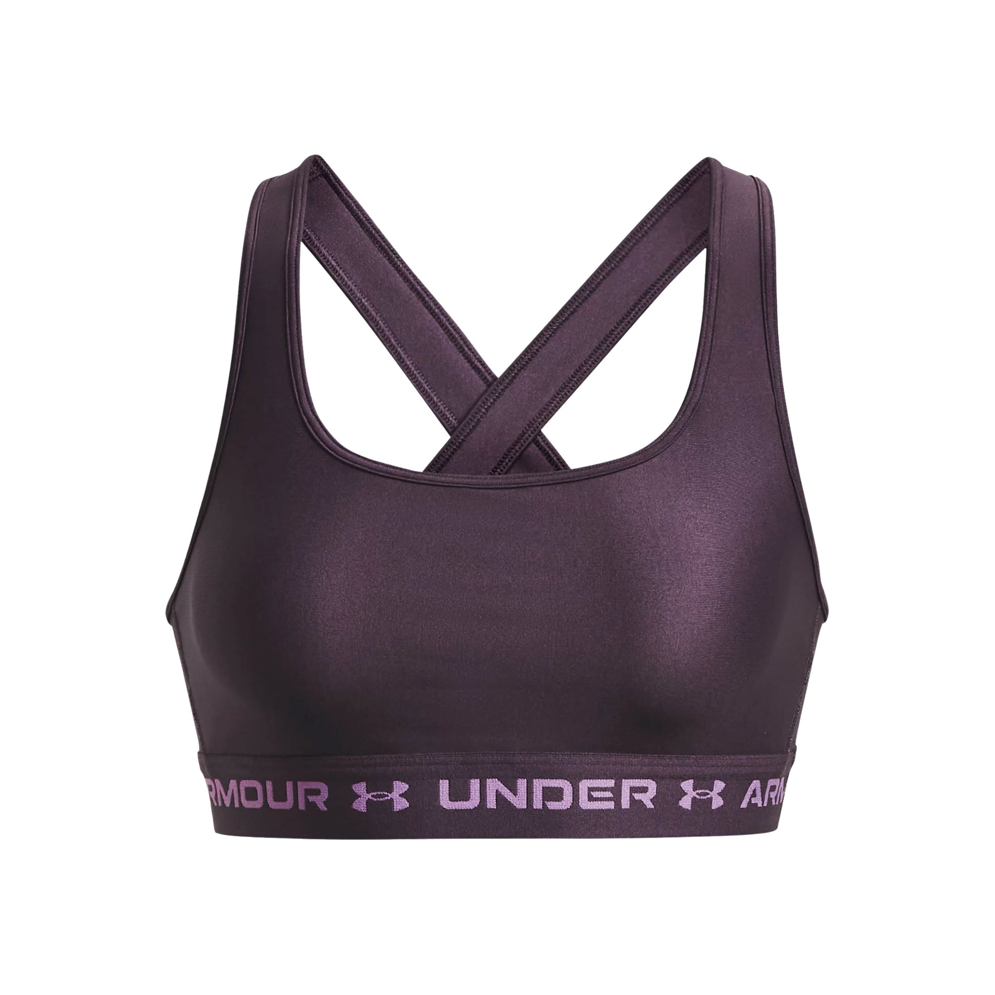 Under Armour Crossback Mid Sports bras Women - violet, apricot