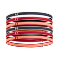 Mini Haarband 6er Pack Damen-mehrfarbig,apricot