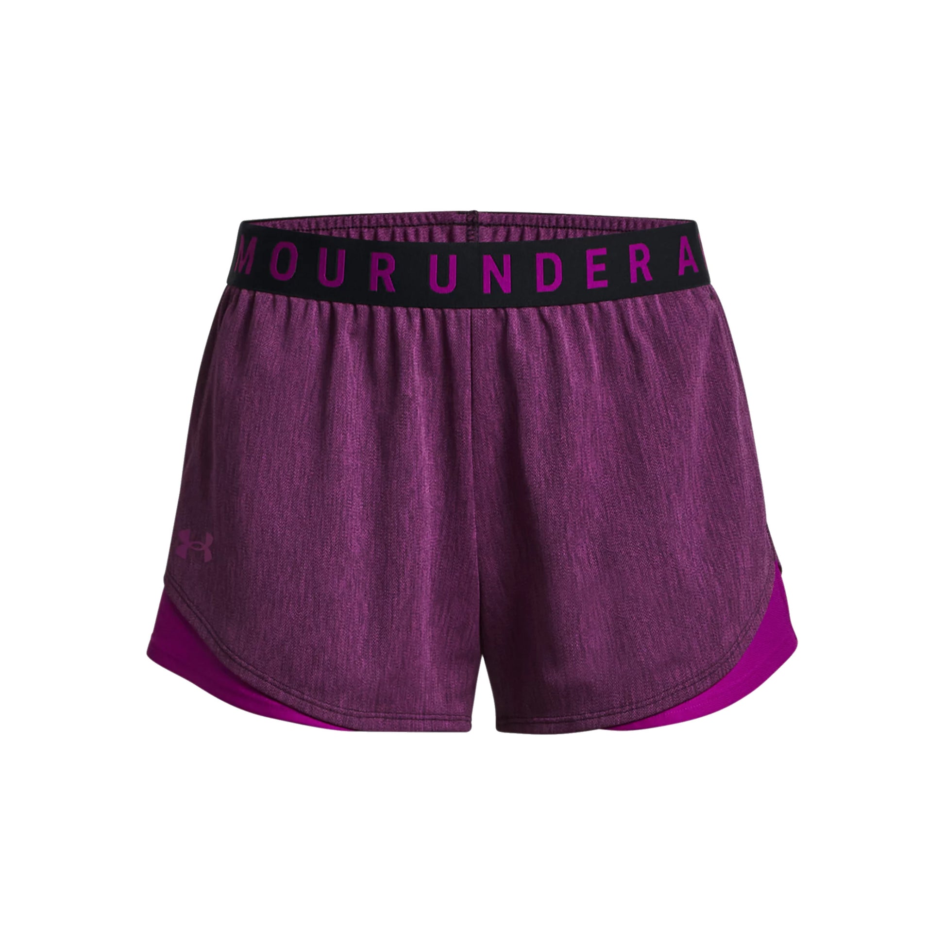 Under Armour Play Up Twist 3.0 Shorts Women - dark red, black