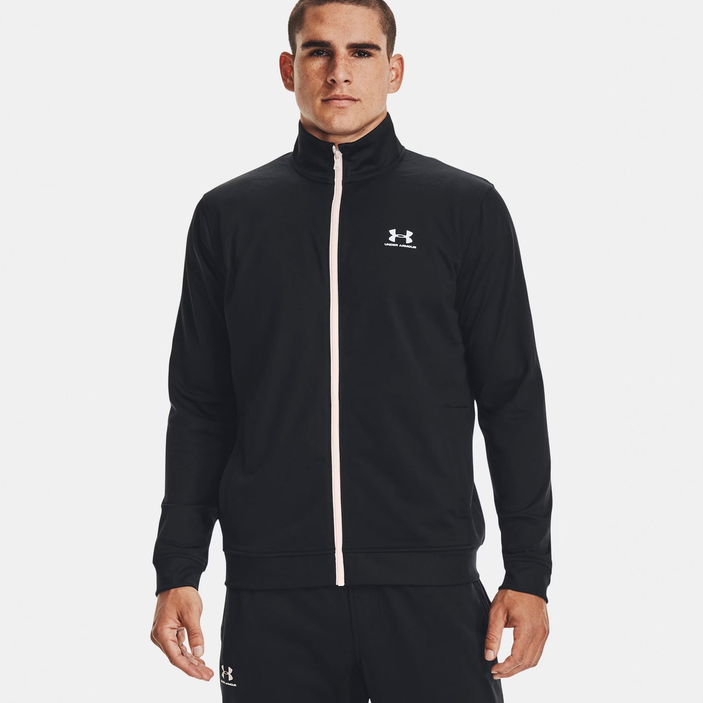 Under Armour Sportstyle Tricot Training jacket Men - black, white
