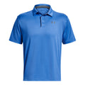 Tech Polo Herren - blau, schwarz