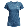Tech Twist T-Shirt Damen - blau,