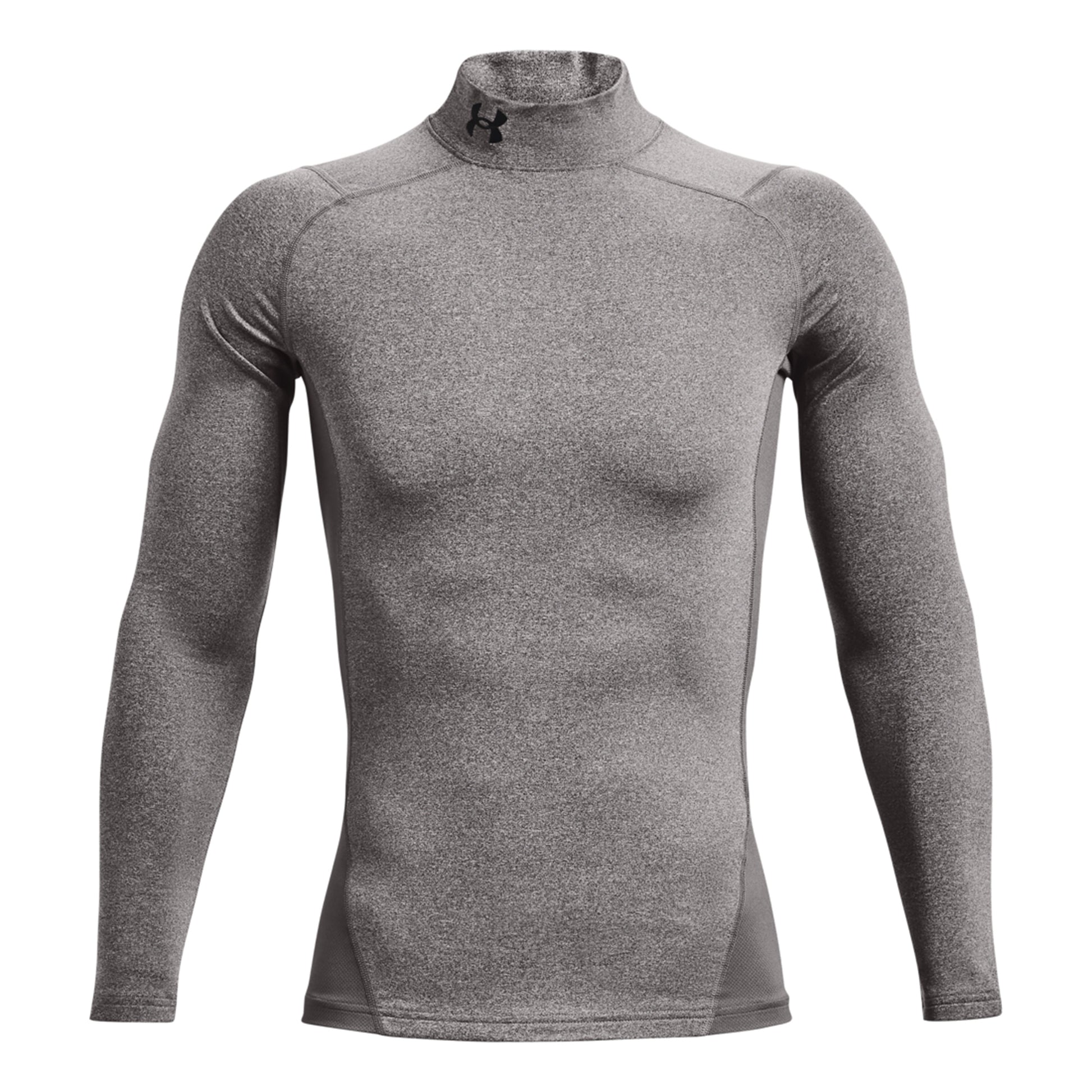 Under Armour Coldgear Comp Mock Longsleeve Herren-Grau
