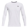 Coldgear Fitted Crew Long sleeve Men - white,