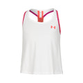 Knockout Tank-Top Mädchen - weiß, rot