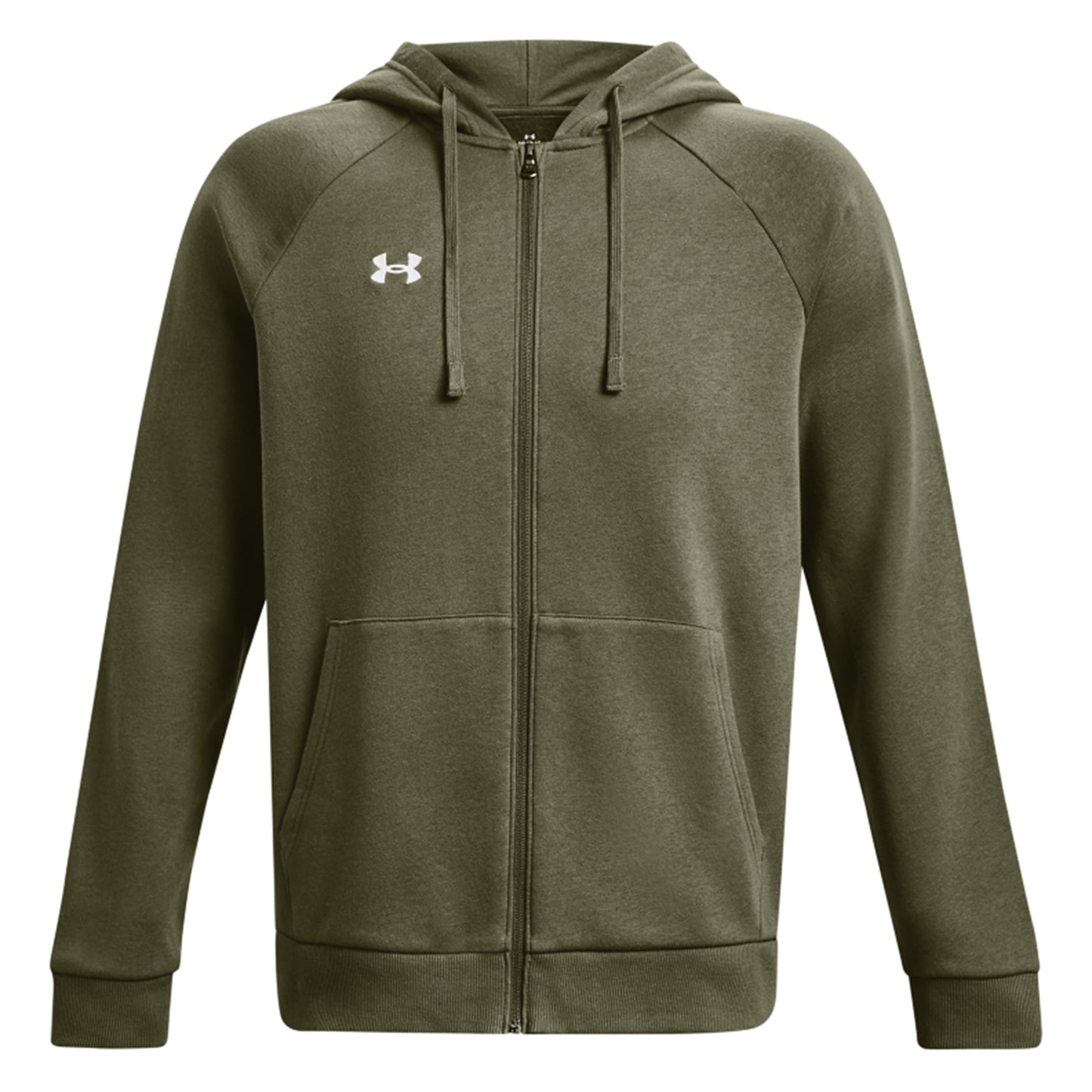 Under Armour Rival Sweatjacke Herren - dunkelgrün,