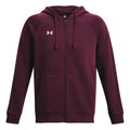 Rival Sweatjacke Herren - dunkelrot,