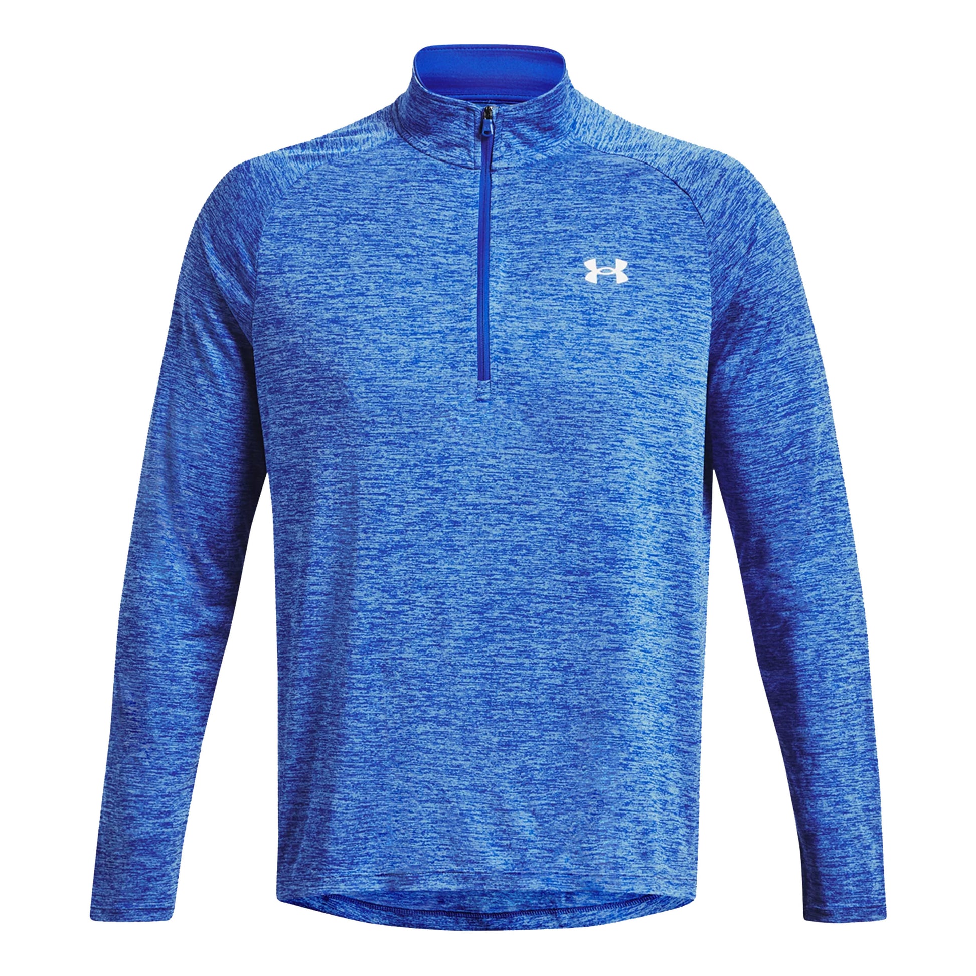 Under Armour Tech 2.0 Half-Zip Longsleeve Herren - blau, weiß
