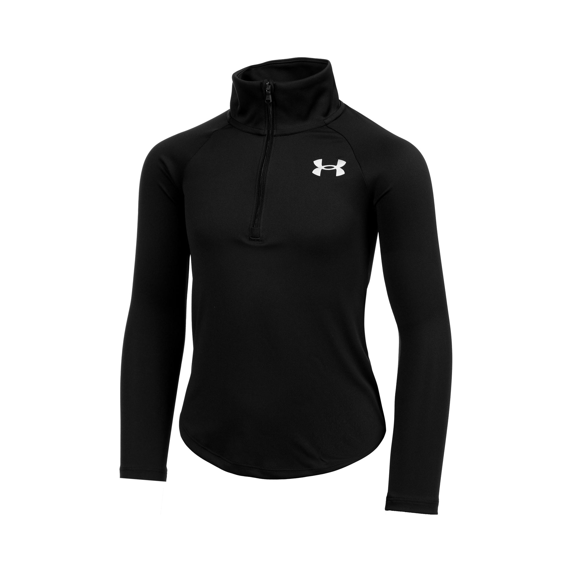 Under Armour Tech Graphic Half-Zip Longsleeve Mädchen - schwarz,