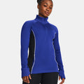 CW Half-Zip Long Sleeve Women-Blue