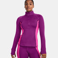 CW Half-Zip Long sleeve Women - violet, pink