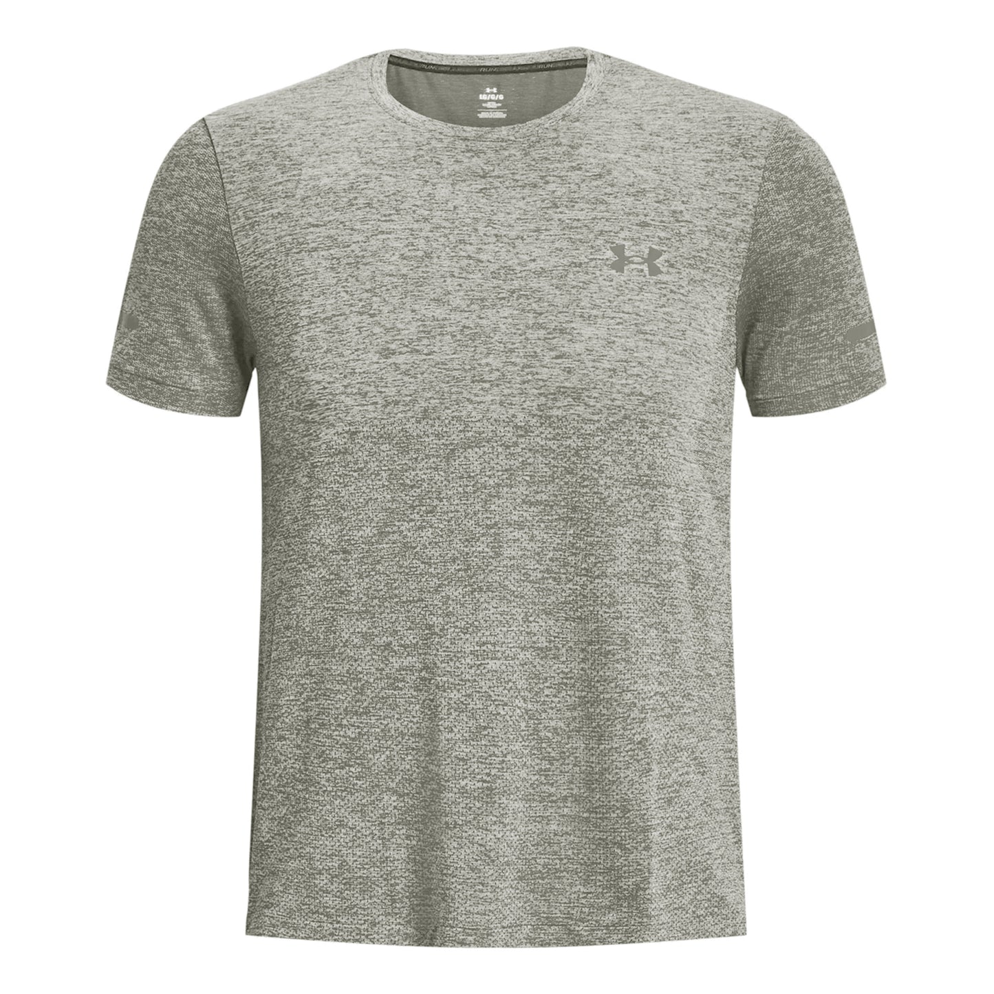 Under Armour Seamless Stride Running shirt Men - khaki,