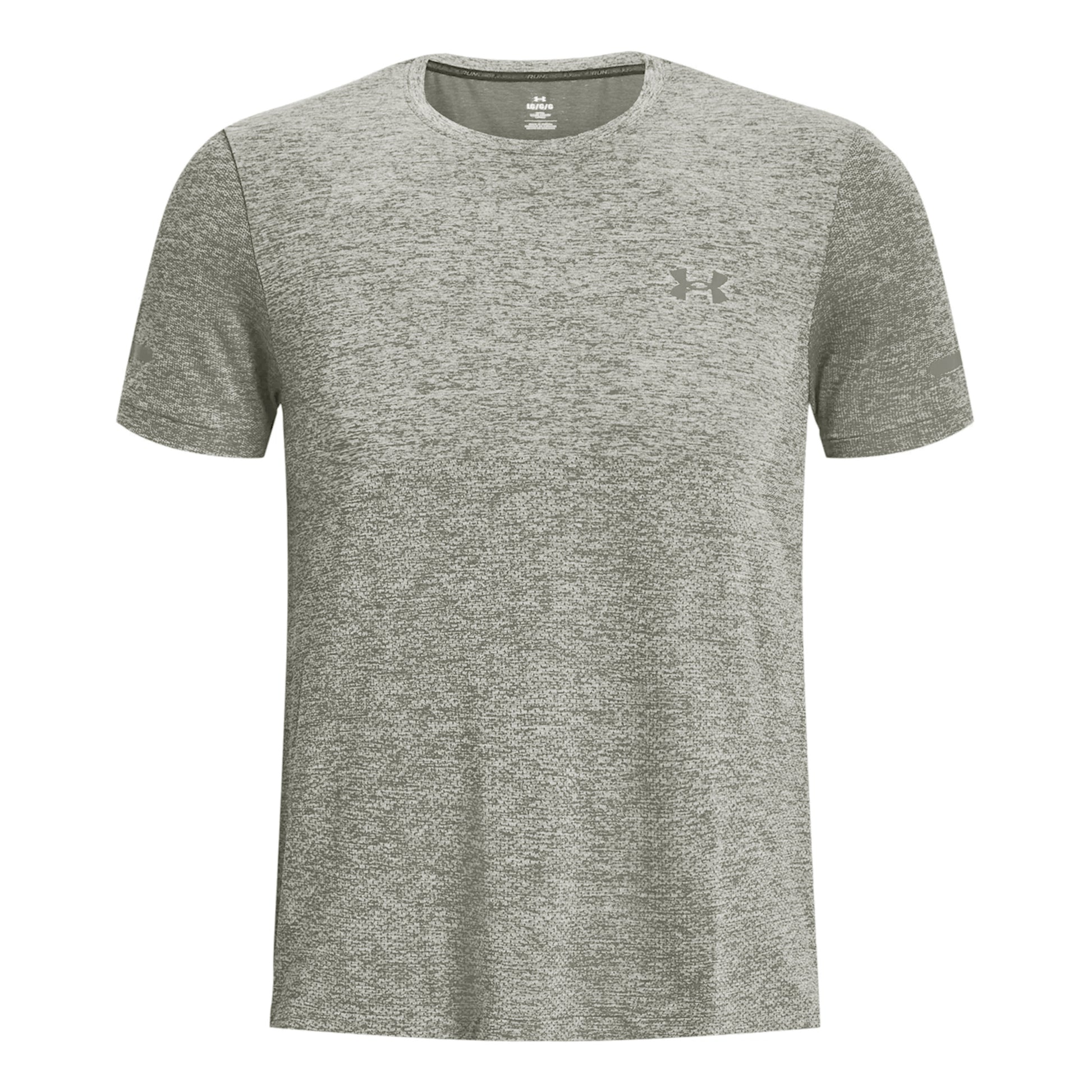 Under Armour Seamless Stride Running shirt Men - khaki,