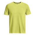 Seamless Stride Running Shirt Men-Yellow