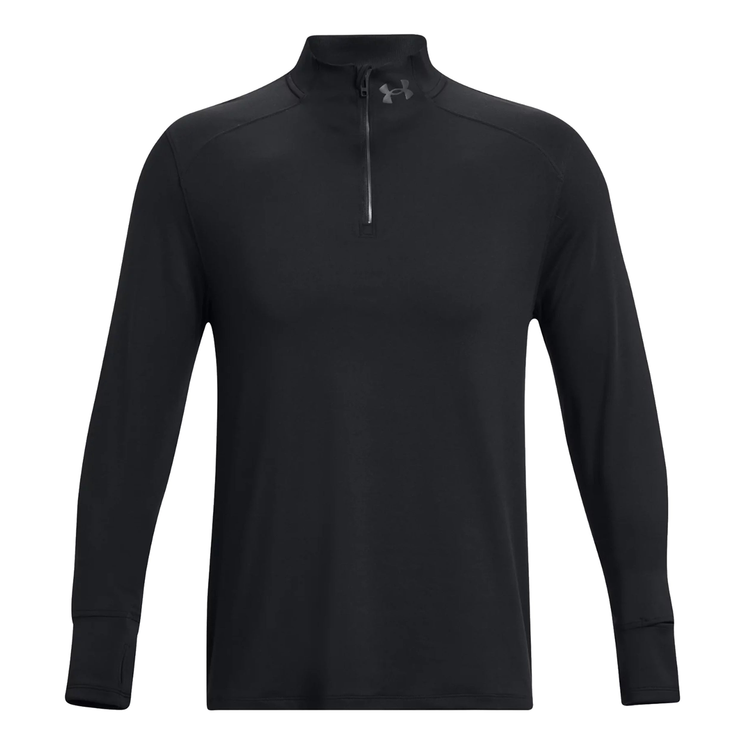Under Armour Qualifier Run 1/4 Zip Running Shirt Men-Black