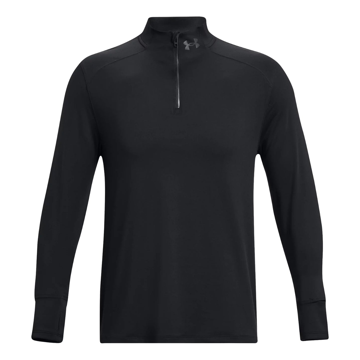 Under Armour Qualifier Run 1/4 Zip Running Shirt Men-Black