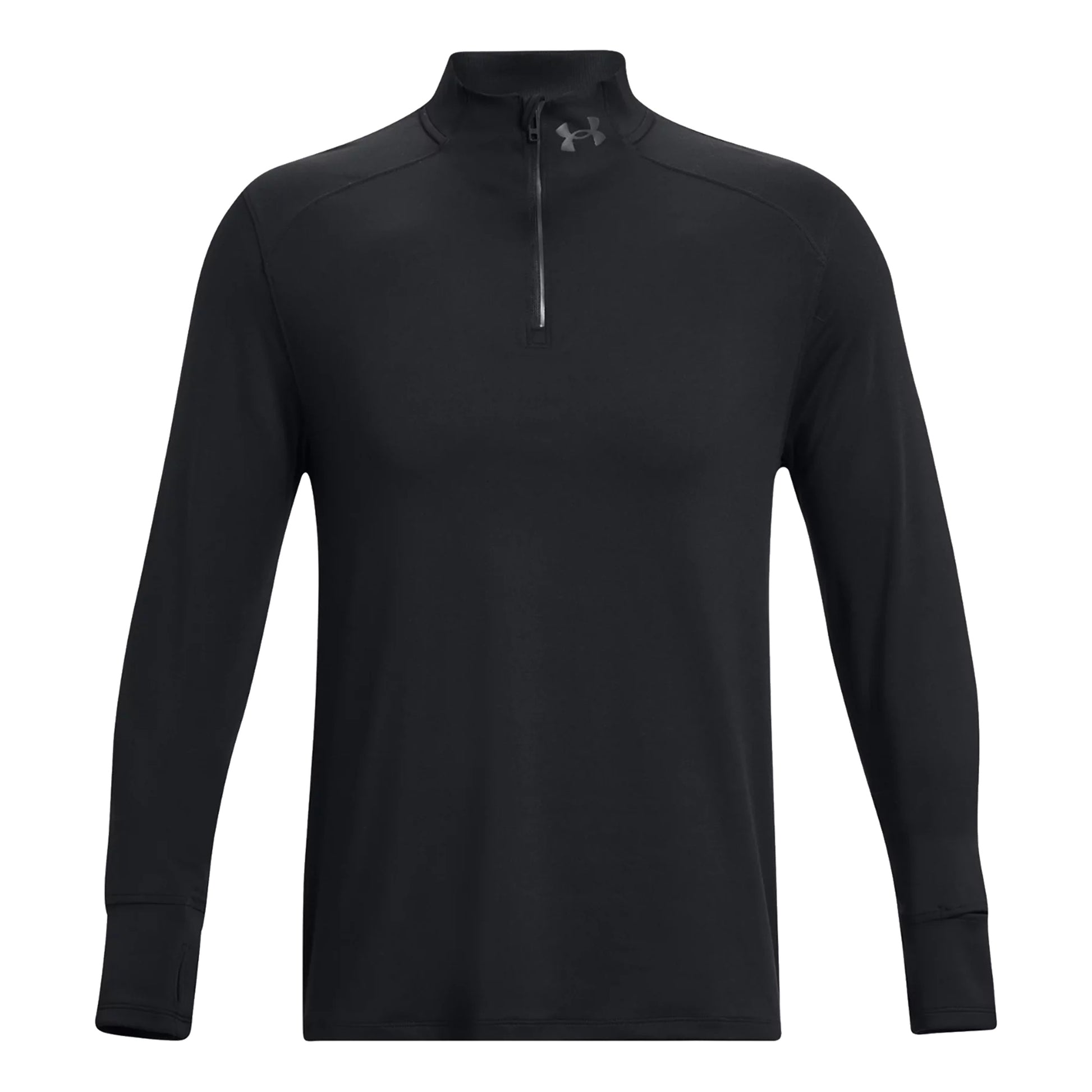 Under Armour Qualifier Run 1/4 Zip Running Shirt Men-Black