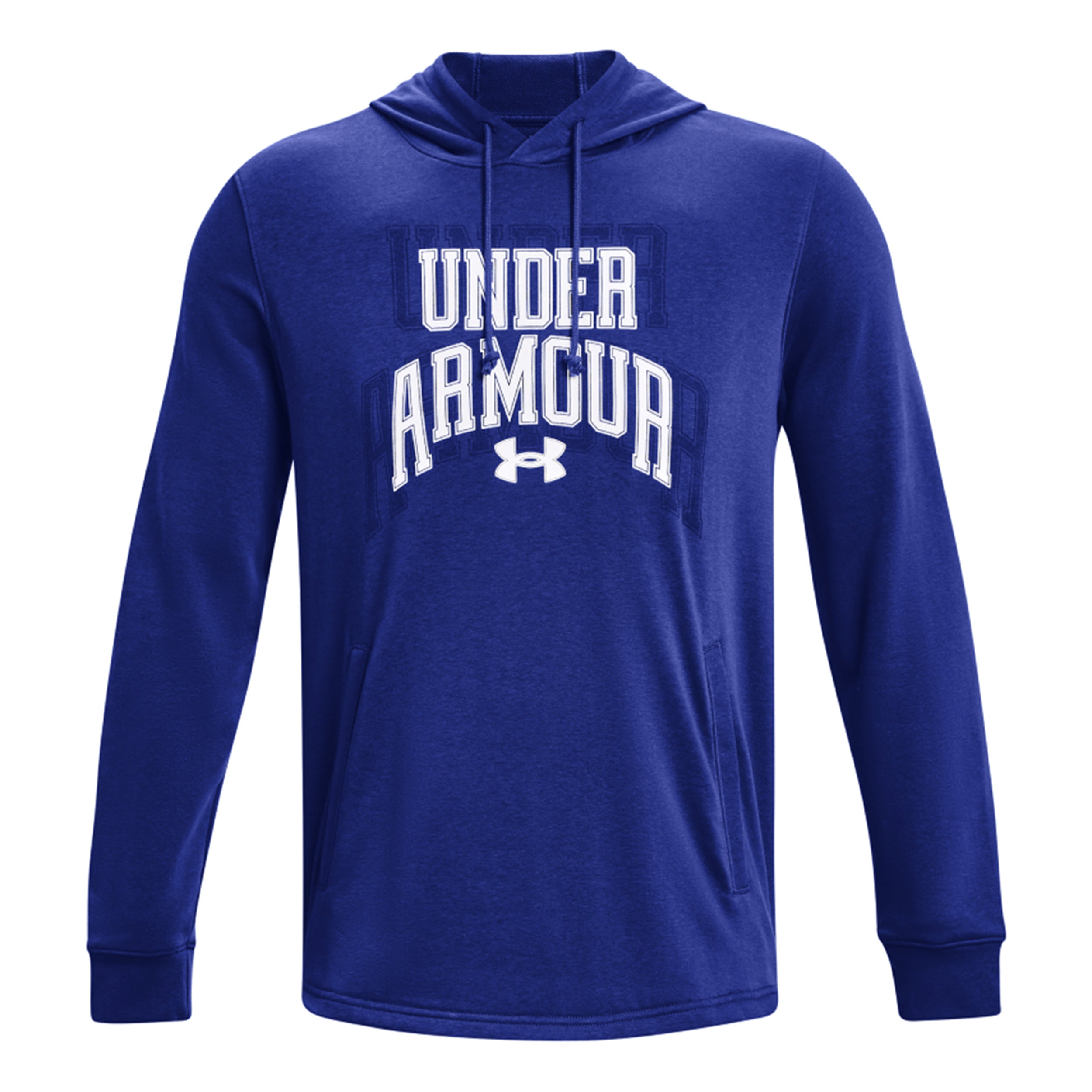 Under Armour Rival Terry Graphic Hoody Men-Blue,White